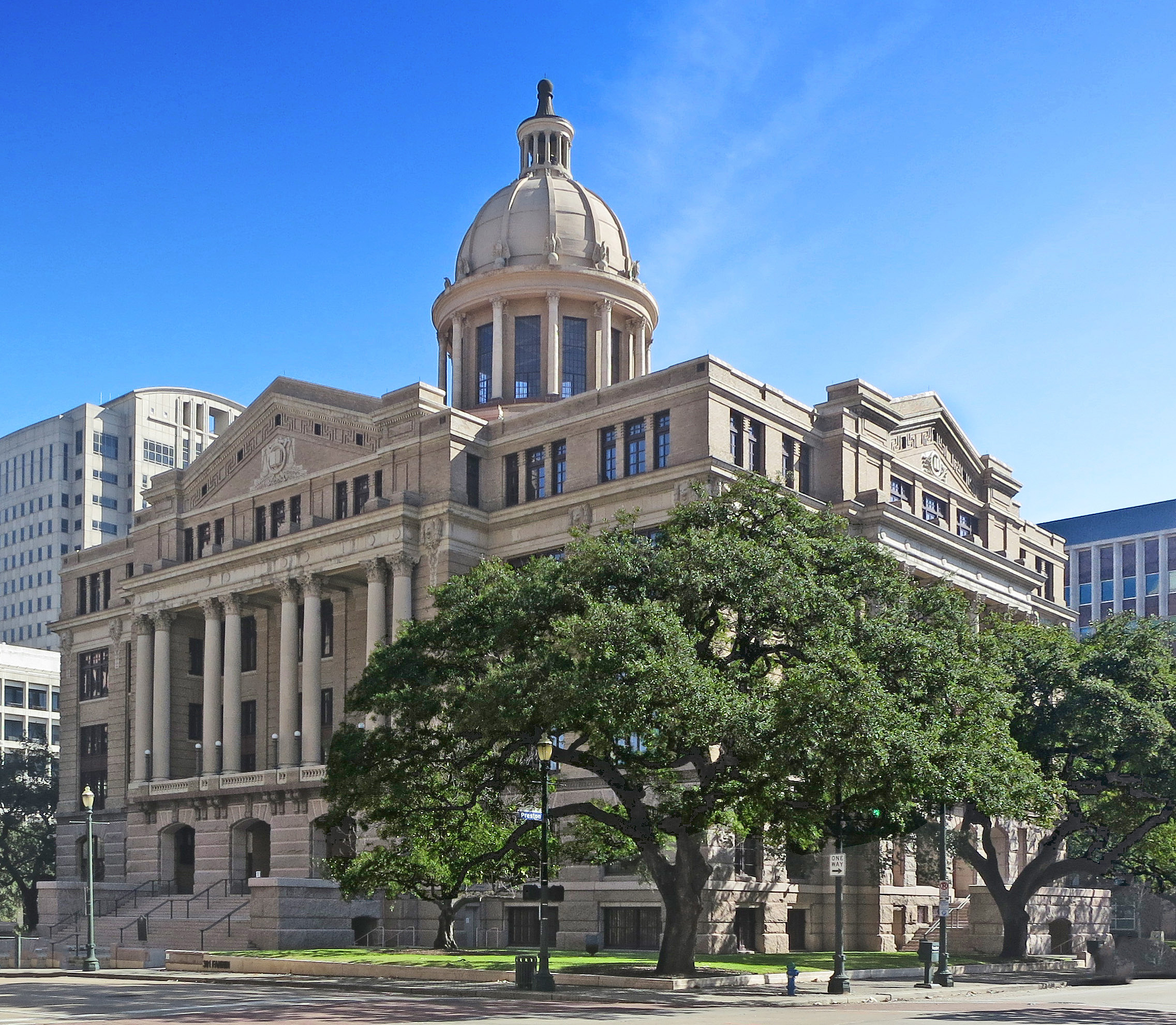 1910 Harris County Courthouse Restored, Downtown Houston